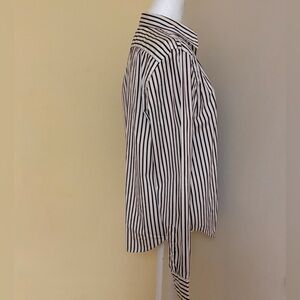 Lauren Ralph Lauren Black and White Striped Skirt